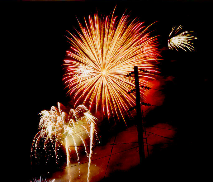 [Fireworks in Conyers - July 2000]